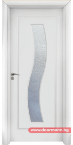 Интериорна врата серия Стандарт, модел 066 W, цвят Бял