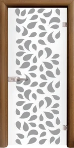 Стъклена Врата Standart Print G 13-1 Златен Дъб