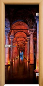 Стъклена Врата Standart Print G 13-13 Светъл Дъб