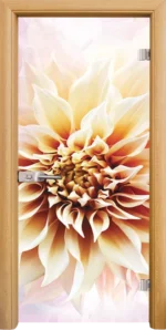 Стъклена Врата Standart Print G 13-5 Светъл Дъб