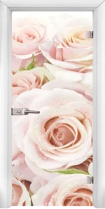 Стъклена Врата Standart Print G 13-7 Бял