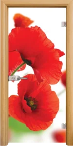 Стъклена Врата Standart Print G 13-8 Светъл Дъб