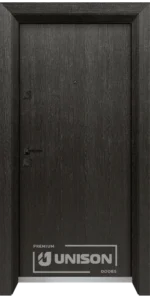 Входна врата Унисон Оптима 4500, Черна Мура